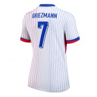 Fotbalové Dres Francie Antoine Griezmann #7 Dámské Venkovní ME 2024 Krátký Rukáv